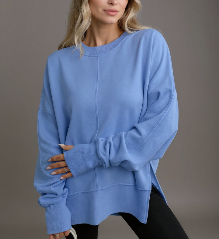 Gwelia™ | Comfy Oversized Long Sleeve Sweatshirt